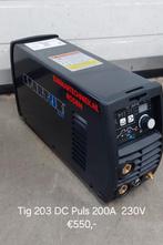 Spartus Tig DC Puls 200A 230v, Ophalen of Verzenden, Nieuw, Tig