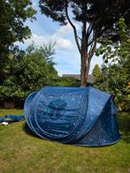 Tomorrowland pop-up tent dreamville blauw 2 personen, Caravans en Kamperen, Tenten, Ophalen, Zo goed als nieuw