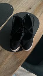Sleehak, licht gebruikt., Ophalen of Verzenden, Zo goed als nieuw, Zwart, Sandalen of Muiltjes