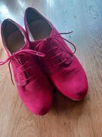 Rode pumps mt 40, Ophalen of Verzenden, Zo goed als nieuw, Rood