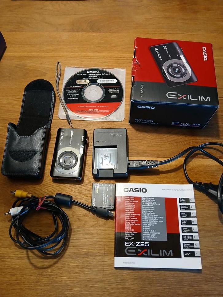 Casio EXILIM Zoom, Audio, Tv en Foto, Fotocamera's Digitaal, Zo goed als nieuw, Compact, Overige Merken, Minder dan 4 keer, Ophalen