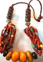 Mooie vintage Noord Afrikaanse  Berber ketting, Sieraden, Tassen en Uiterlijk, Kettingen, Overige materialen, Gebruikt, Overige kleuren