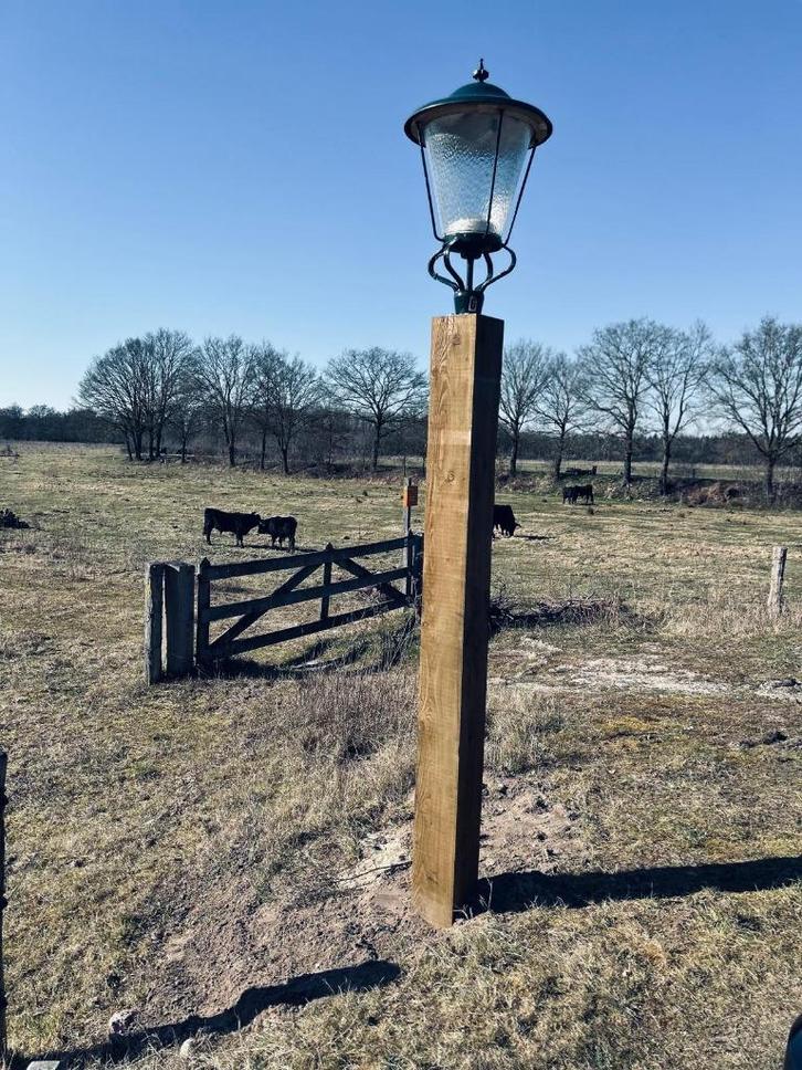 Lantaarn, Antiek, Verlichting, Sfeerlamp, Buitenlamp, Tuin en Terras, Buitenverlichting, Gebruikt, Overige typen, Kunststof, Minder dan 50 watt