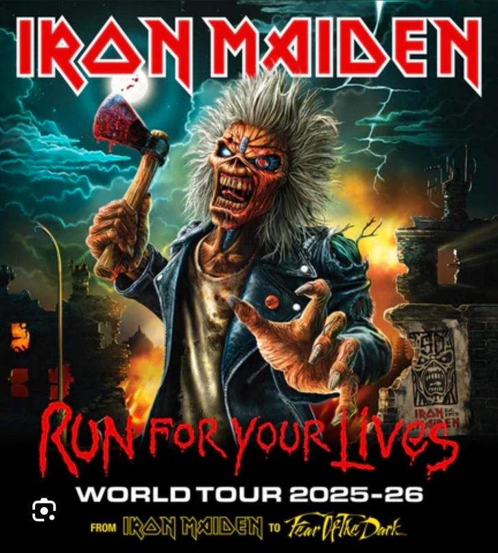 Iron Maiden Tickets Ziggodome, Tickets en Kaartjes, Overige Tickets en Kaartjes