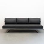 1 Cassina Le Corbusier LC5 driezits bank 200 cm Zwart, Zo goed als nieuw, Leer