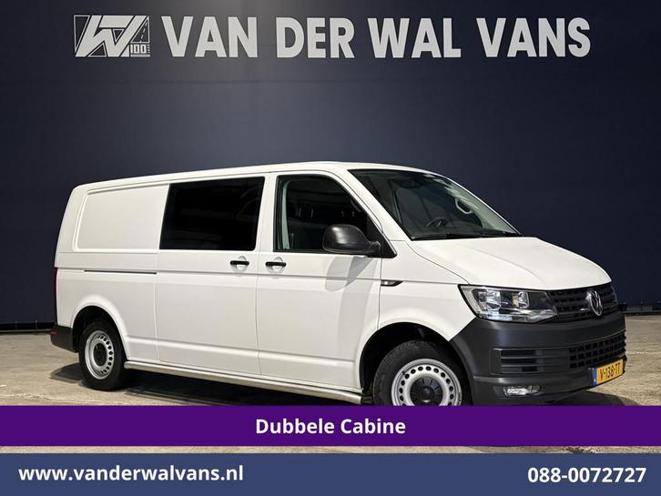 Volkswagen Transporter 2.0 TDI 150pk L2H1 Dubbele Cabine Eur, Auto's, Bestelauto's, Bedrijf, Te koop, ABS, Airbags, Airconditioning