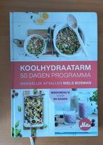 Niels Bosman :Koolhydraatarm 50 dagen programma met menu's, Boeken, Gezondheid, Dieet en Voeding, Ophalen of Verzenden, Zo goed als nieuw