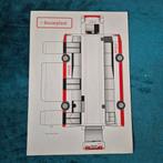 Bouwplaat Autobus Veolia, Verzamelen, Ophalen of Verzenden, Zo goed als nieuw, Trein