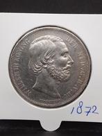 Rijksdaalder 1872 koning Willem III, Postzegels en Munten, Munten | Nederland, Koning Willem III, Zilver, Ophalen of Verzenden