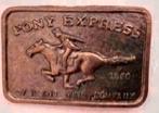 Belt buckle gesp Pony Express
Voor riem van 3,8 cm breed, Kleding | Heren, Riemen en Ceinturen, Ophalen of Verzenden