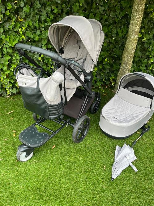 Cybex priam kinderwagen set 2in1compleet, soho grey/mid grey, Kinderen en Baby's, Kinderwagens en Combinaties, Zo goed als nieuw