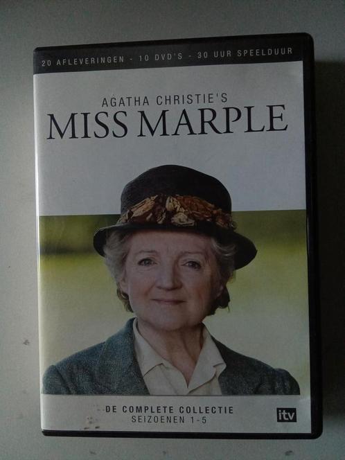 Agatha Christie's Miss Marple seizoen 1 tm 5 30 uur 10 dvd's, Cd's en Dvd's, Dvd's | Tv en Series, Zo goed als nieuw, Komedie