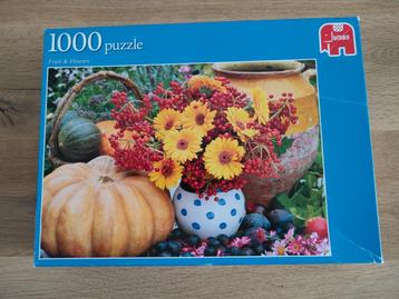 Legpuzzel Fruit & Bloemen beschikbaar voor biedingen