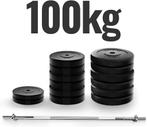 Halterset 100 kg halter halterstang GRATIS VERZENDEN!, Sport en Fitness, Nieuw, Halterset, Rug, Verzenden