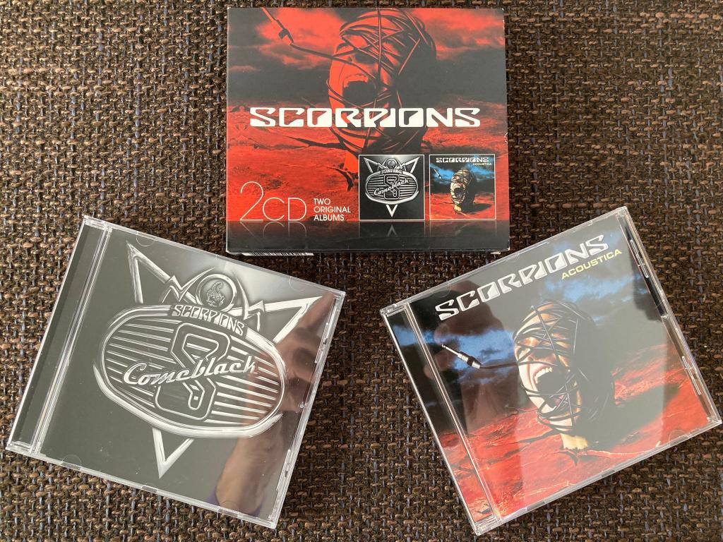 Scorpions - Acoustica & Comeblack in een mooie 2cd box nieuw, Verzenden, Zo goed als nieuw, Overige genres