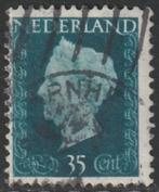 Nederland 1947 485  Wilhelmina 35c, Gest, Postzegels en Munten, Postzegels | Nederland, Ophalen of Verzenden, Na 1940, Gestempeld