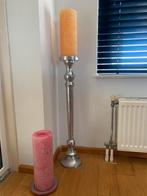 Moderne lichtmetalen kandelaar – 82 cm hoog, Ophalen