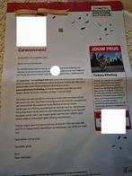 Efteling Tickets - Postcode Loterij, Tickets en Kaartjes