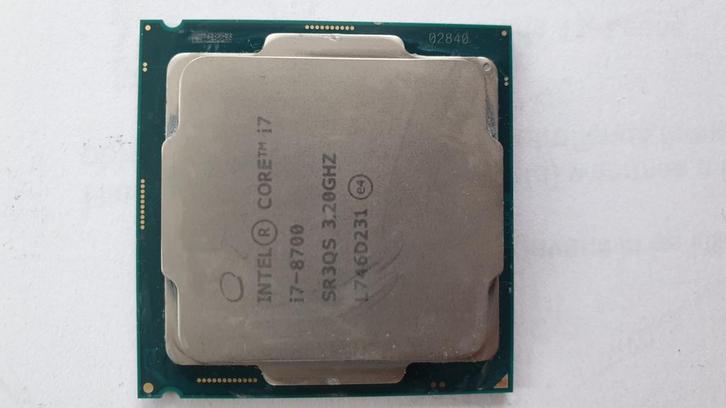 Intel Core i7-8700K CPU - Socket 1151, Computers en Software, Processors, Gebruikt, 6-core, 3 tot 4 Ghz, Ophalen of Verzenden