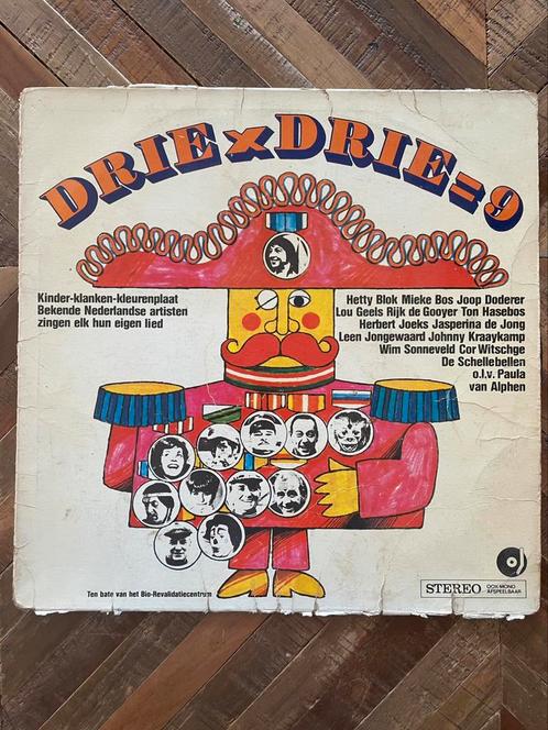 Drie x drie = 9, Cd's en Dvd's, Vinyl | Kinderen en Jeugd, Gebruikt, Muziek, 3 tot 5 jaar, 6 tot 9 jaar, Vanaf 10 jaar, Ophalen