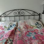 OPHALEN 8 OKT Bed,bodems (elektr.),nachtkastjes,spiegel, Ophalen, Bruin, Landelijk/romantisch, 210 cm