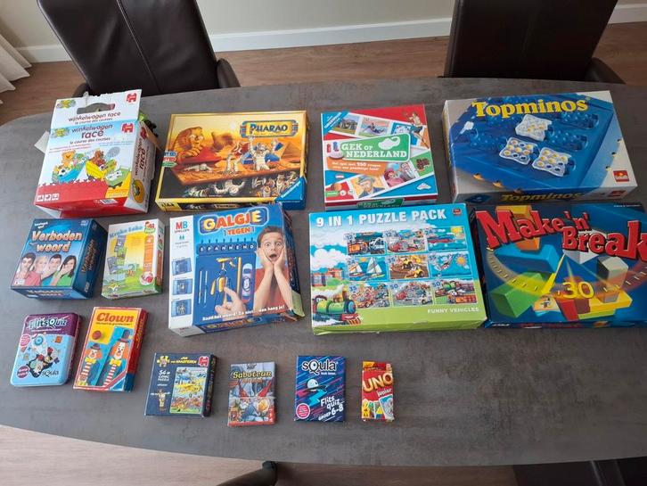 Spellen kind spellenpakket bordspel MB Ravensburger 999 game, Hobby en Vrije tijd, Gezelschapsspellen | Bordspellen, Gebruikt