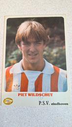 piet Widschut psv er gesigneerde ansichtkaart 80s, Ophalen of Verzenden, Gebruikt, PSV, Overige typen