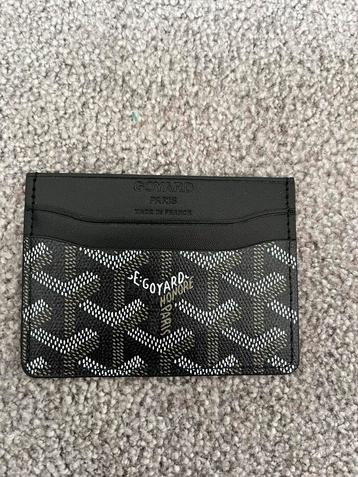 Goyard Kaarthouder Zwart beschikbaar voor biedingen