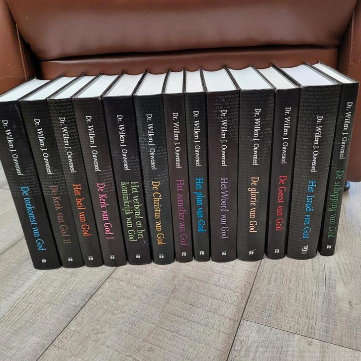 Evangelisch-dogmatische reeks W.J. Ouweneel - 13 delen, Boeken, Godsdienst en Theologie, Zo goed als nieuw, Christendom | Protestants