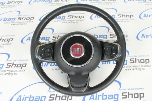 Stuur + airbag zwart Fiat 500 (2016-heden), Auto-onderdelen, Besturing, Gebruikt, Ophalen of Verzenden