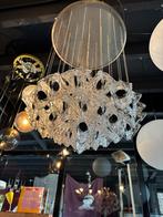 Grote vintage Murano Mazzega kroonluchter jaren 60/70, Ophalen, Gebruikt, Glas, Vintage, retro, mid century