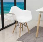 Witte kuipstoelen, Ophalen, Zo goed als nieuw, Wit