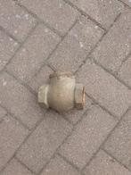 econ bronzen terugslag klep PN16 DN50, Ophalen of Verzenden, Gebruikt