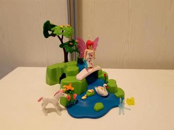 Playmobil 4148 feëentuin met eenhoorn compleet.  beschikbaar voor biedingen