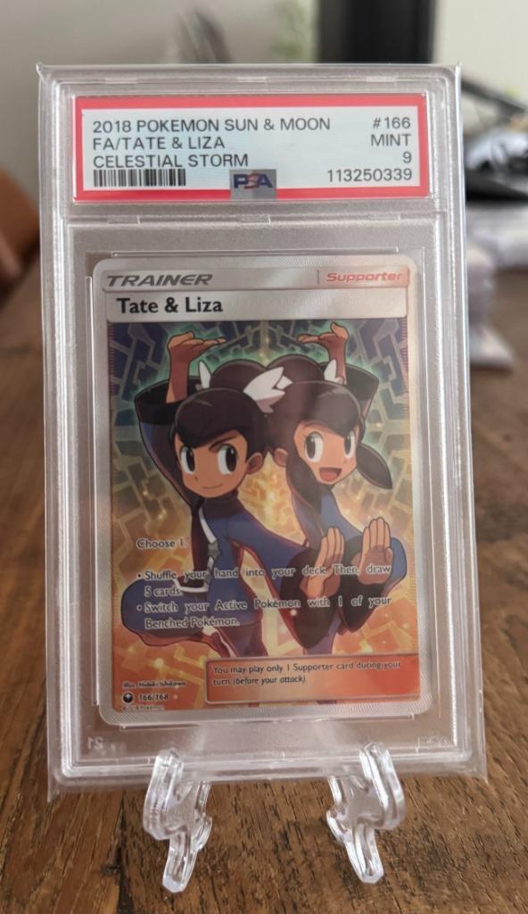 Tate & Liza PSA 9 - Pokemon Celestial Storm 166/168, Sieraden, Tassen en Uiterlijk, Zonnebrillen en Brillen | Dames, Nieuw, Zonnebril