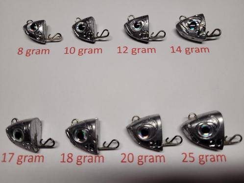 Te Koop Black Weedless Loodkopjes € 0,80, Watersport en Boten, Hengelsport | Zeevissen, Nieuw, Dobber of Lood, Ophalen of Verzenden
