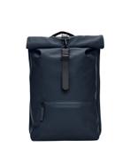 Rains Rolltop Rugzak W3 - Navy - Nieuw, Sieraden, Tassen en Uiterlijk, Tassen | Rugtassen, Ophalen, Nieuw, Overige merken, Waterdicht