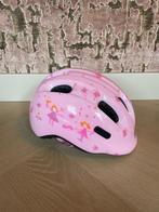 Abus (fiets) helm S roze 45-50 cm meisjes kleuter peuter, S, Meisje, Ophalen of Verzenden, Zo goed als nieuw