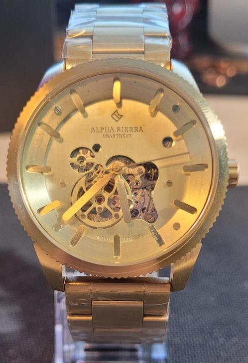 Nieuw Alpha Sierra G105 AUTOMAAT horloge t.w.v €699-,, Sieraden, Tassen en Uiterlijk, Horloges | Heren, Nieuw, Polshorloge, Overige merken