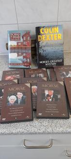 Inspector Morse 2 boeken en 9 DVD's., Boeken, Ophalen of Verzenden