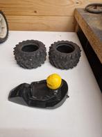 Tamiya poppetje /Bestuurder En Banden, Elektro, Ophalen of Verzenden, Zo goed als nieuw, Schaal 1:10