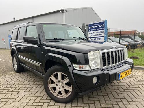 Jeep Commander 3.0 V6 CRD Sport 2008 7Persoons Leer Camera, Auto's, Jeep, Bedrijf, Te koop, Commander, Achteruitrijcamera, Airbags