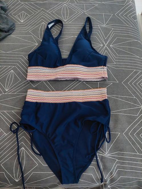 Bikini L, Kleding | Dames, Badmode en Zwemkleding, Nieuw, Bikini, Blauw, Ophalen of Verzenden
