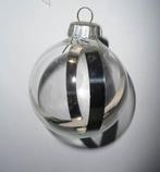 vintage doorzichtige kerstbal, Gebruikt