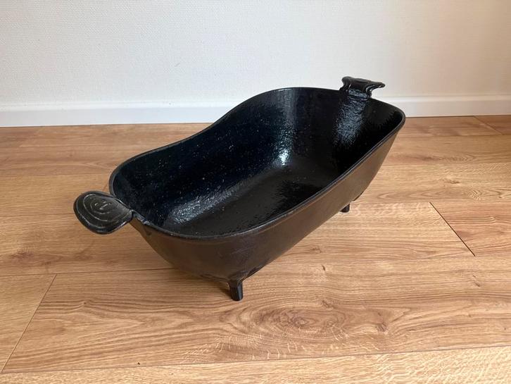 Ijzeren Houtbak voor Open Haard, Antiek en Kunst, Antiek | Woonaccessoires, Ophalen