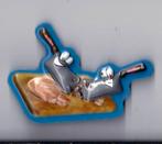 Km19 koelkastmagneetje vers vlees jan linders, Ophalen of Verzenden, Zo goed als nieuw