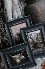 Fotolijst, fotolijstjes, stoer, sober, zwart, antique black, Www.jufbrocante.nl, Www.jufbrocante.nl, Nieuw, Ophalen of Verzenden