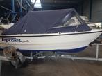 sloep Topcraft 435 ,Gaastra kap , 9.9 pk Mercury ,inr.camper, Ophalen, Gebruikt, Tot 10 pk, 3 tot 6 meter