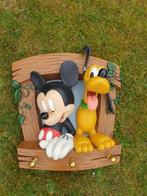 disney beeld , pluto , mickey mouse, Ophalen of Verzenden, Mickey Mouse, Gebruikt, Beeldje of Figuurtje