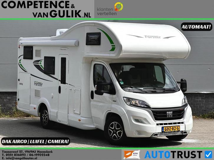 Fiat Forster FA 699 HB | 2022 | Dak airco | Automaat | Fiets, Caravans en Kamperen, Campers, Bedrijf, tot en met 6, Fiat, Diesel